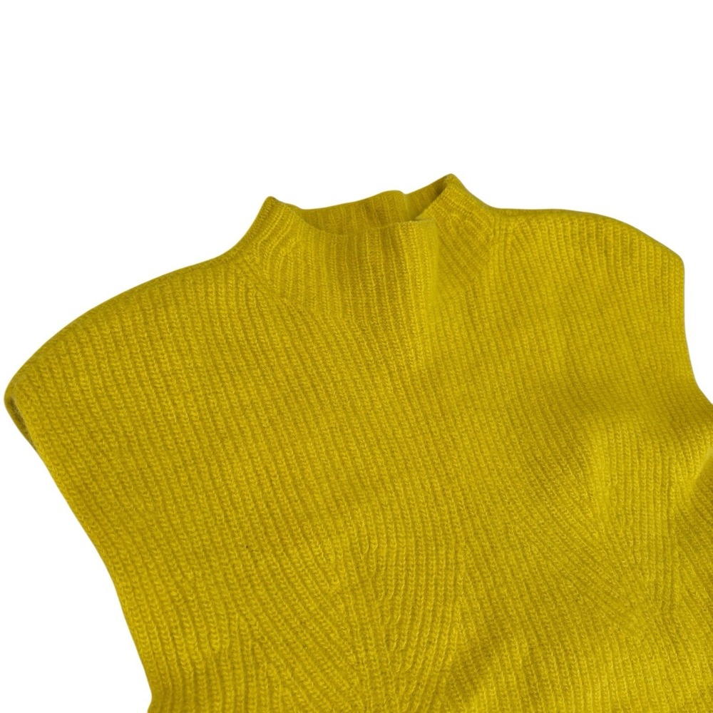Anthropologie Yellow Short Sleeve Top - Picture 3 of 6